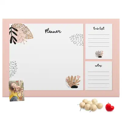 Tableau d’affichage en liège Planificateur carnet