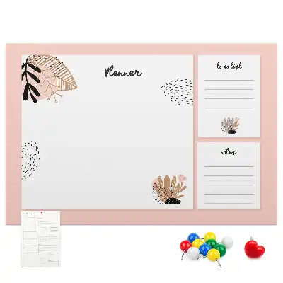 Tableau d’affichage en liège Planificateur carnet