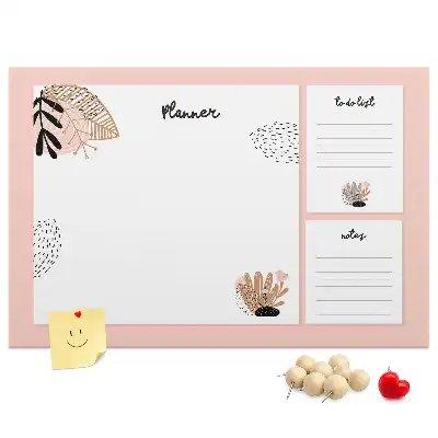 Tableau d’affichage en liège Planificateur carnet