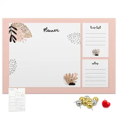 Tableau d’affichage en liège Planificateur carnet