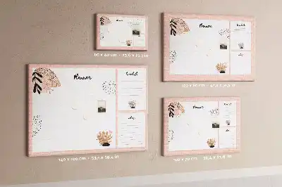 Tableau d’affichage en liège Planificateur carnet