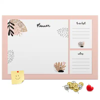 Tableau d’affichage en liège Planificateur carnet