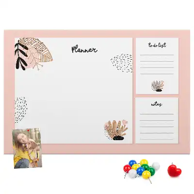 Tableau d’affichage en liège Planificateur carnet