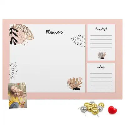 Tableau d’affichage en liège Planificateur carnet