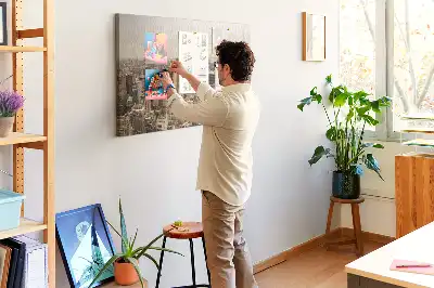 Tableau de liège Paysage ville