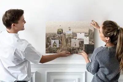 Tableau de liège Paysage ville