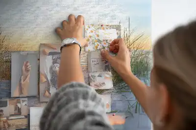 Tableau en liège déco Paysage côtier du soir