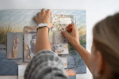 Tableau en liège déco Paysage côtier du soir