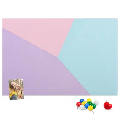 Tableau de liège Motif pastel