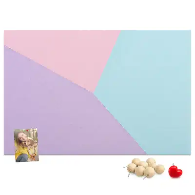 Tableau de liège Motif pastel