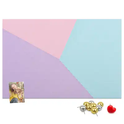 Tableau de liège Motif pastel