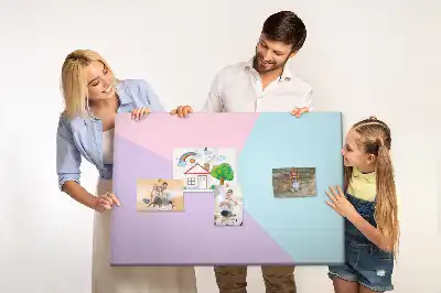 Tableau de liège Motif pastel