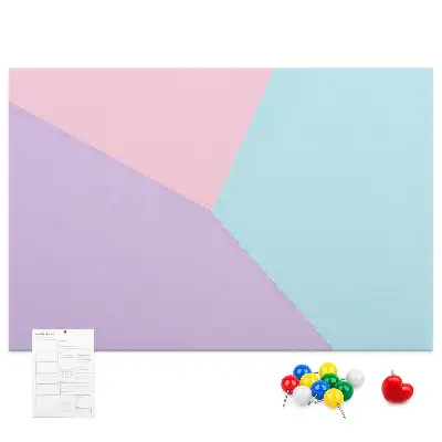 Tableau de liège Motif pastel