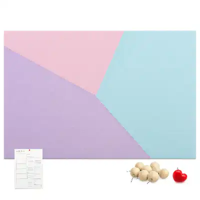 Tableau de liège Motif pastel
