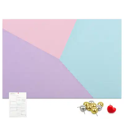 Tableau de liège Motif pastel