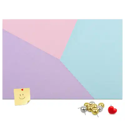 Tableau de liège Motif pastel
