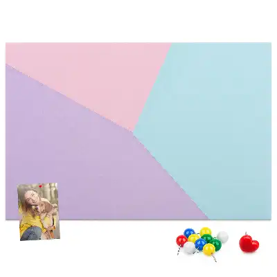 Tableau de liège Motif pastel