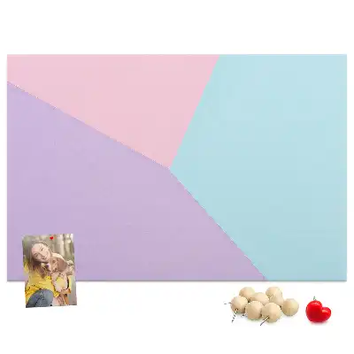 Tableau de liège Motif pastel