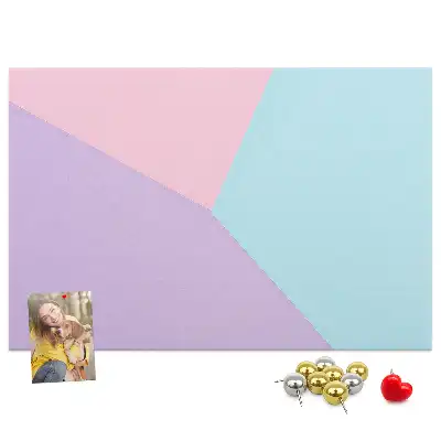 Tableau de liège Motif pastel