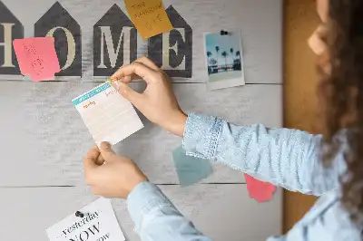 Tableau d’affichage en liège Home décoration textuelle