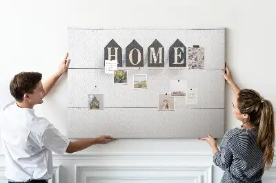 Tableau d’affichage en liège Home décoration textuelle