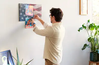 Tableau d’affichage en liège Drapeau américain