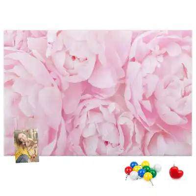 Tableau en liège déco Motif floral de floraison