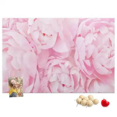 Tableau en liège déco Motif floral de floraison
