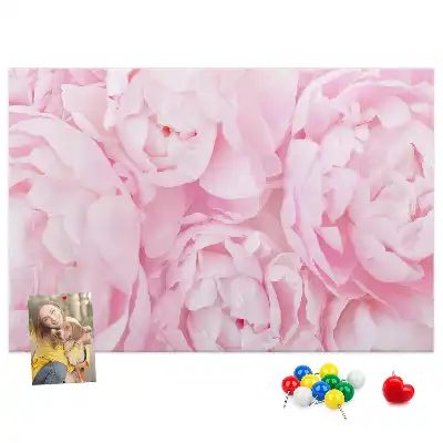 Tableau en liège déco Motif floral de floraison