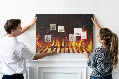 Tableau de liège Barbecue