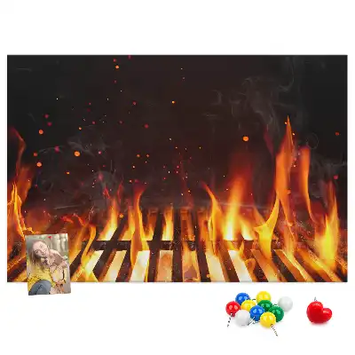 Tableau de liège Barbecue