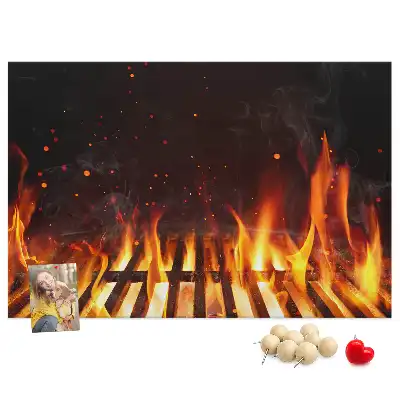 Tableau de liège Barbecue