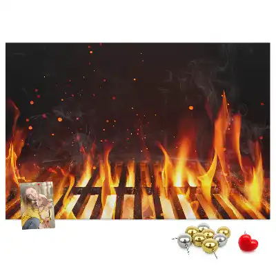 Tableau de liège Barbecue