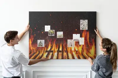 Tableau de liège Barbecue