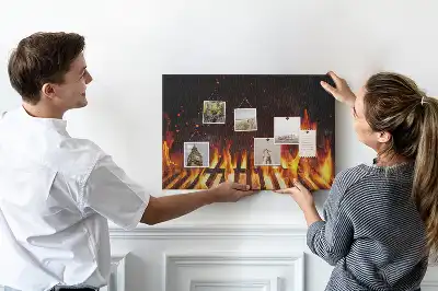 Tableau de liège Barbecue