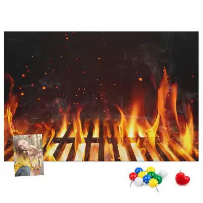 Tableau de liège Barbecue