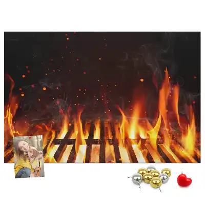 Tableau de liège Barbecue