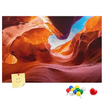 Tableau d’affichage en liège Canyon