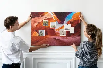 Tableau d’affichage en liège Canyon