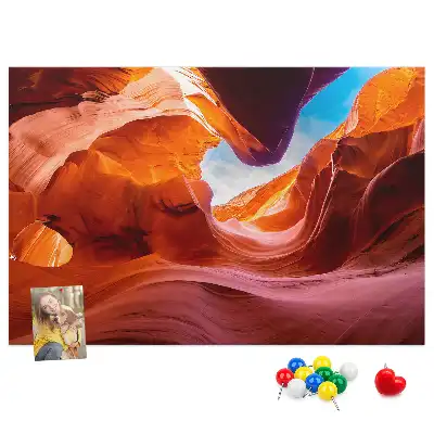 Tableau d’affichage en liège Canyon