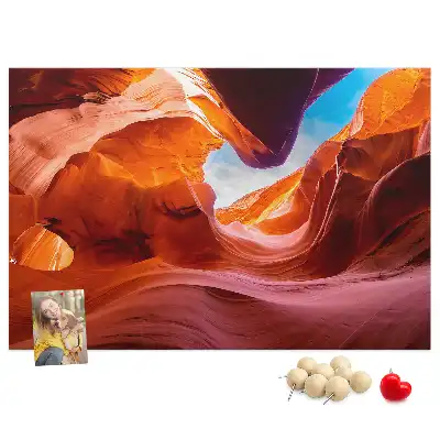 Tableau d’affichage en liège Canyon