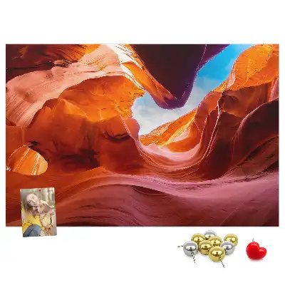 Tableau d’affichage en liège Canyon
