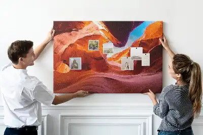 Tableau d’affichage en liège Canyon