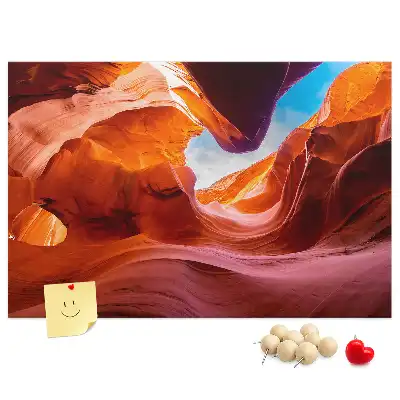 Tableau d’affichage en liège Canyon