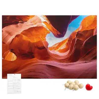 Tableau d’affichage en liège Canyon
