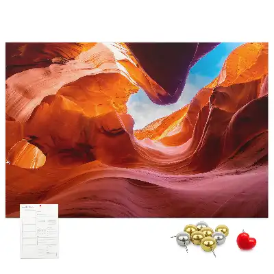 Tableau d’affichage en liège Canyon