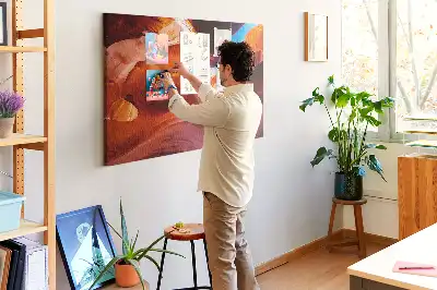 Tableau d’affichage en liège Canyon