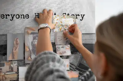Tableau en liège déco Chacun a une histoire