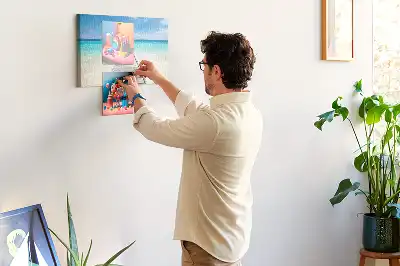 Tableau de liège Île tropicale
