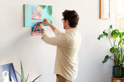 Tableau d’affichage en liège Cadre de palmiers